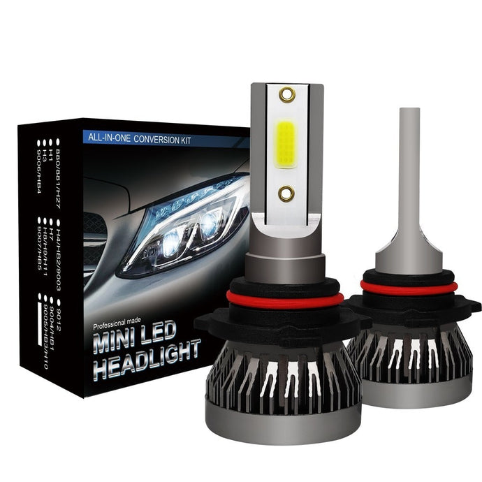 CROSSTIGER Car headlight Mini Lamp H7 H4 LED Bulbs